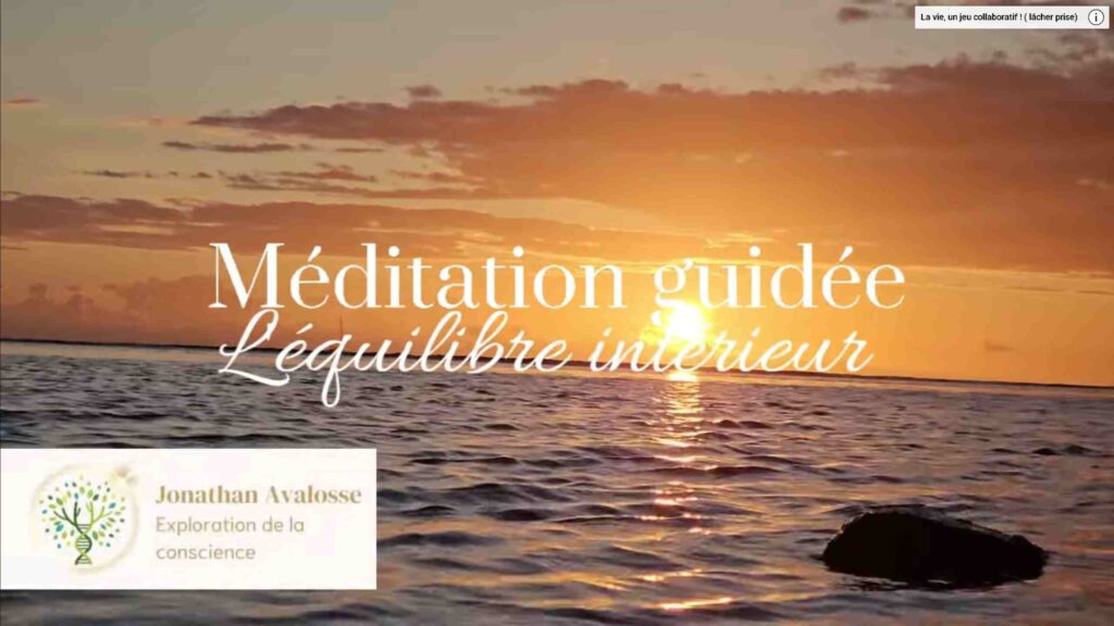 image d'une mer calme avec coucher soleil.